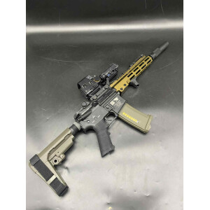Airsofter One of One Phylax PHX Series MK16 with Gate TITAN II Bluetooth, Black/Olive