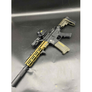 Airsofter One of One Phylax PHX Series MK16 with Gate TITAN II Bluetooth, Black/Olive