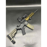 Airsofter One of One Phylax PHX Series MK16 with Gate TITAN II Bluetooth, Black/Olive