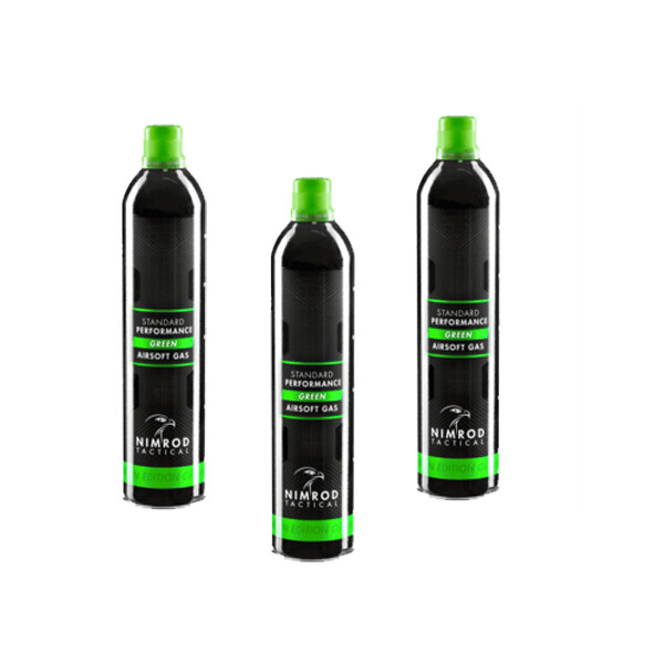 Standard Performance Green Gas 500ml 3er Pack (Nimrod)