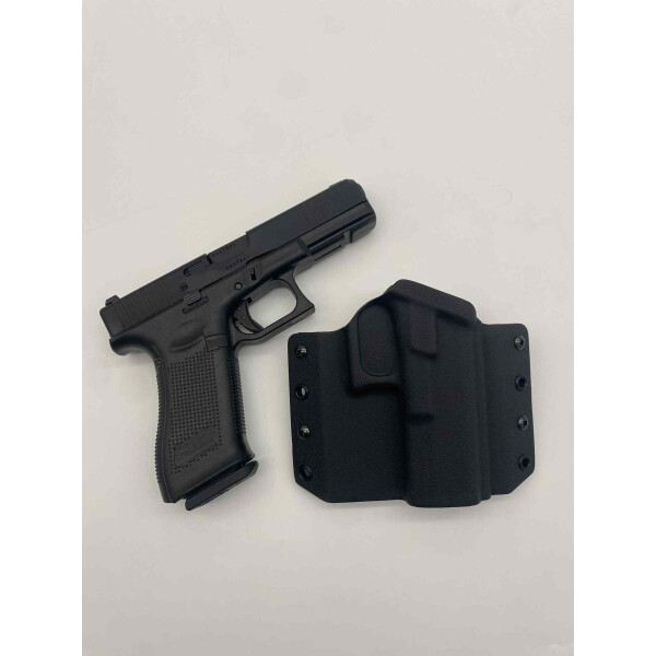 AS Glock 17 Gen5 , Open Top Kydex Holster-Set