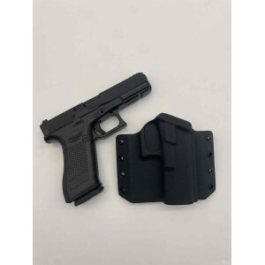 AS Glock 17 Gen5 , Open Top Kydex Holster-Set