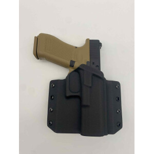 AS Glock 17 Gen5 French Edition, Open Top Kydex Holster-Set