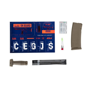 Specna Arms SA-F12 FLEX™ GATE X-ASR Gen.2 Halbbraun