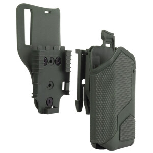 Universal Wosport-Holster für Pistolen mit Taschenlampe X300A Oliv