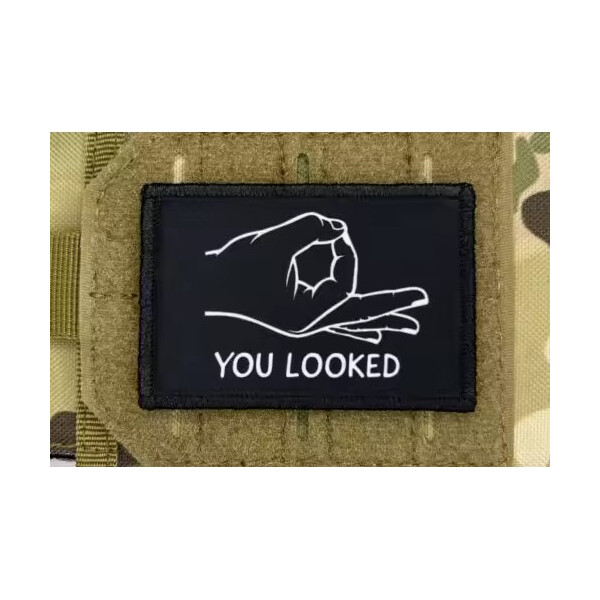 You Looked Patch