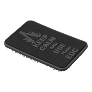 JTG Keep Calm EDC Rubber Patch Blackops