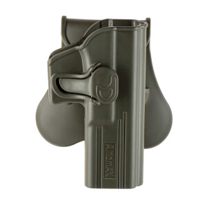 Paddle Holster für Glock 17 / KWA ATP / APS ACP Amomax OD