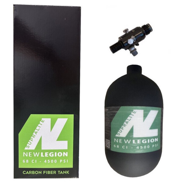 New Legion 1,1 SupraLite Composite Flasche inkl. Regulator 300 Bar